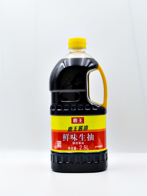 2.5L鹿王生抽醬油